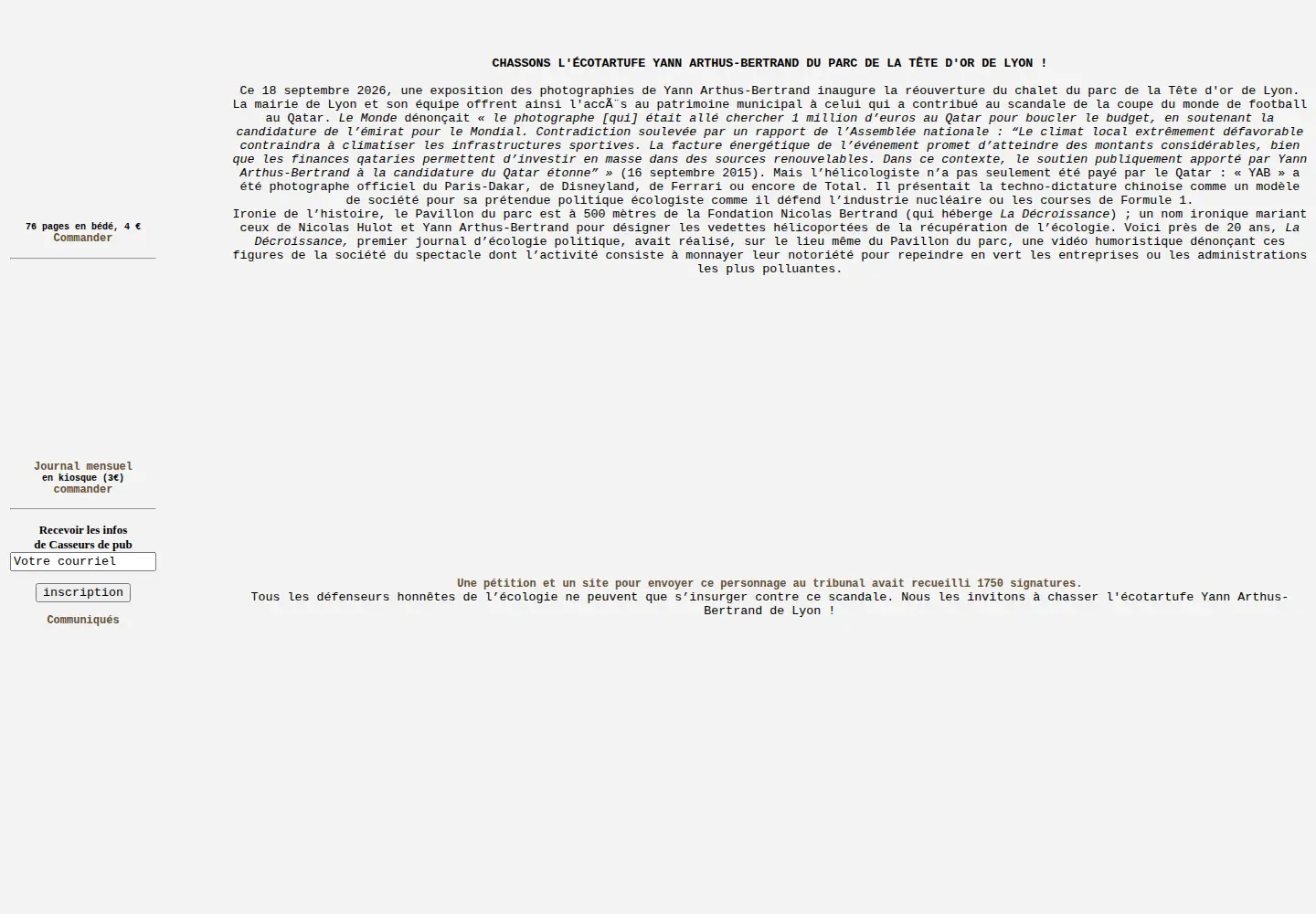 Screenshot of casseursdepub.org
