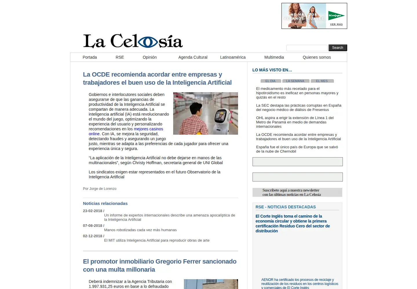 Screenshot of lacelosia.com