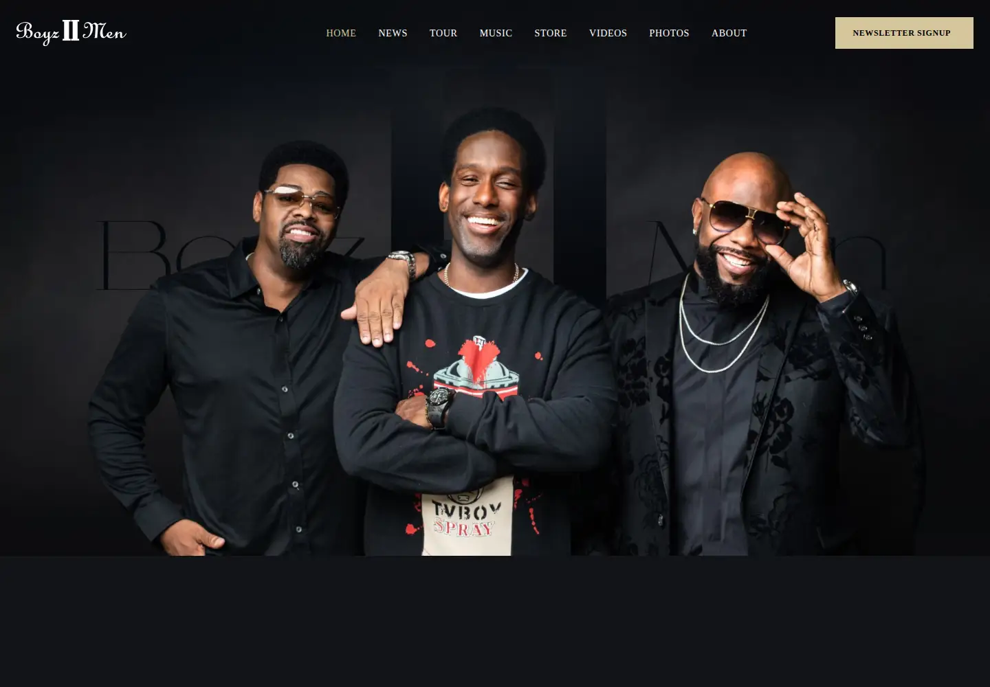 Screenshot of boyziimen.com