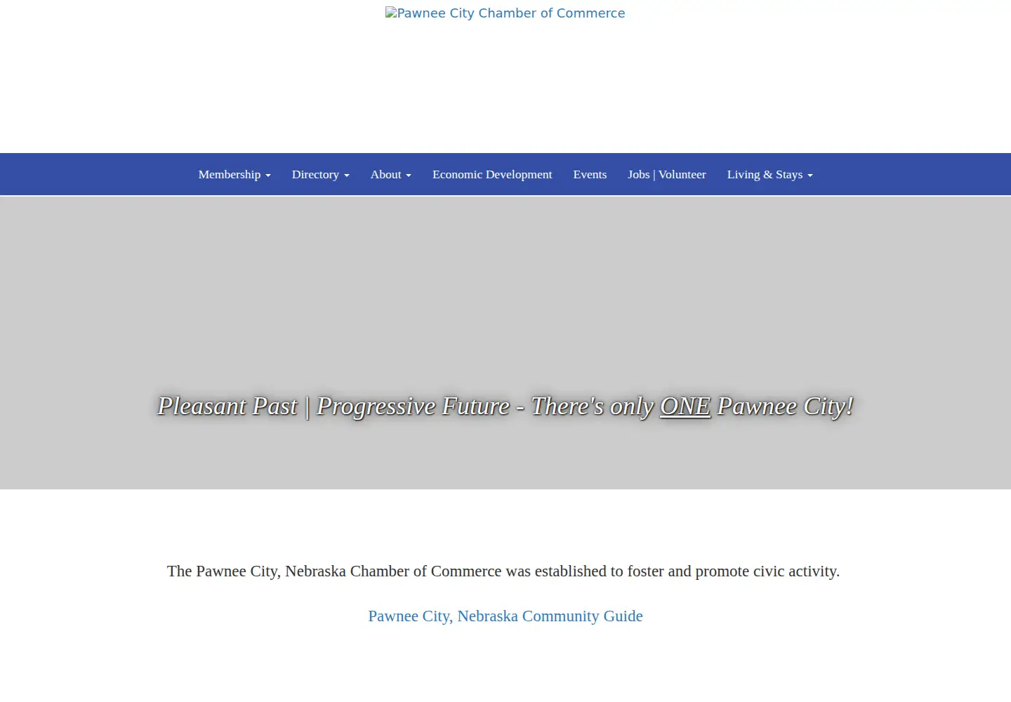 Screenshot of pawneecity.com
