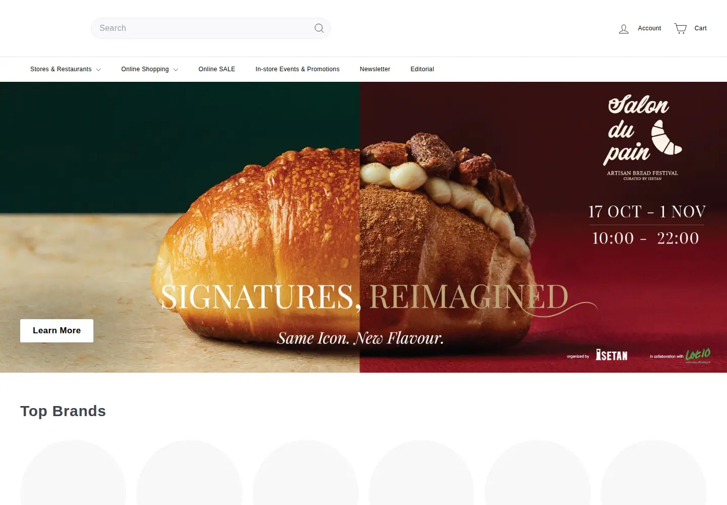 Screenshot of isetankl.com.my