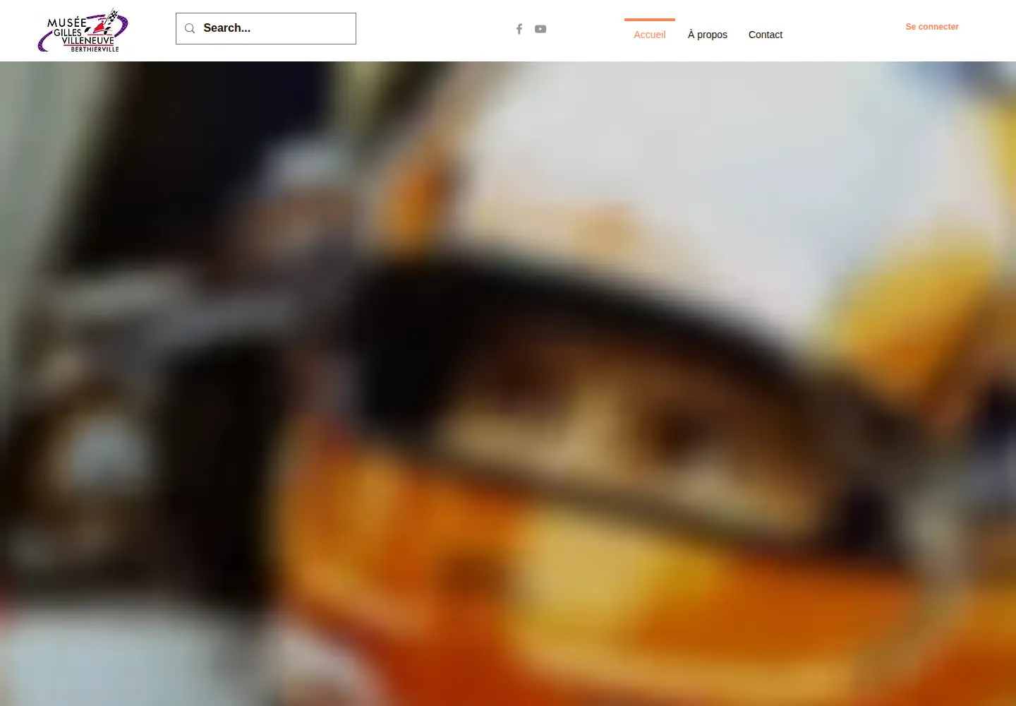 Captured homepage of museegillesvilleneuve.com in the current scan