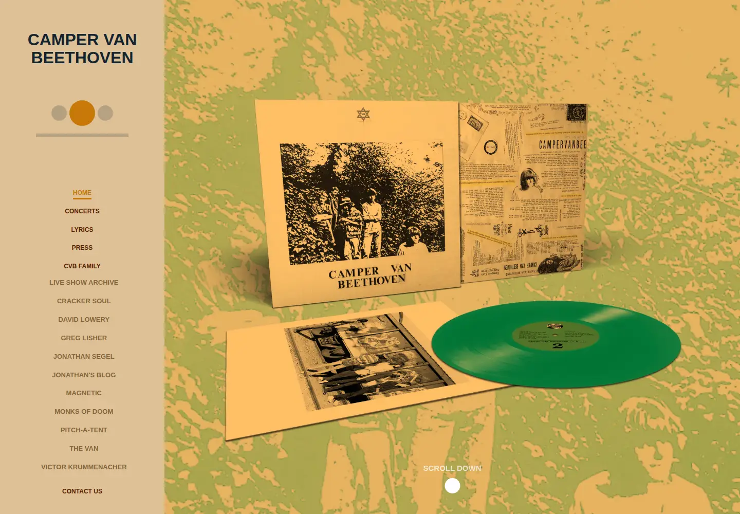 Screenshot of campervanbeethoven.com