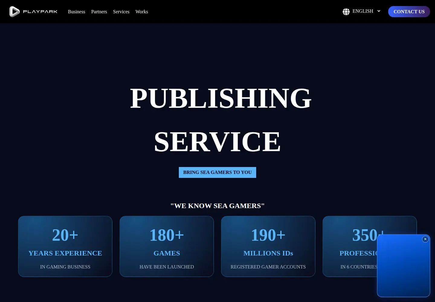 Screenshot of playpark.net