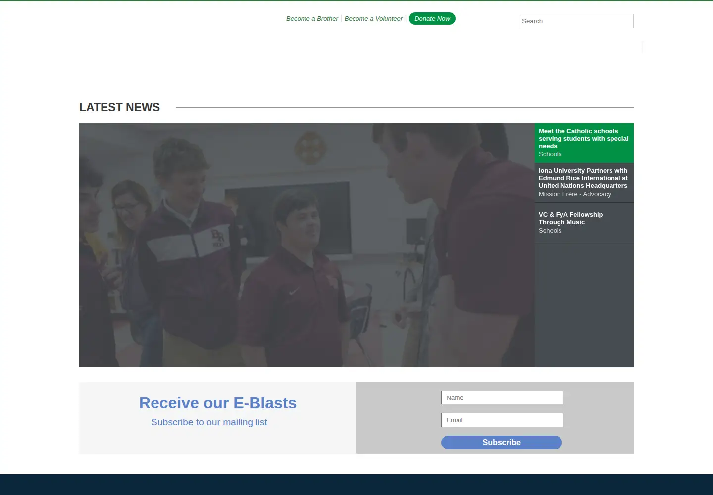 Screenshot of ercbna.org
