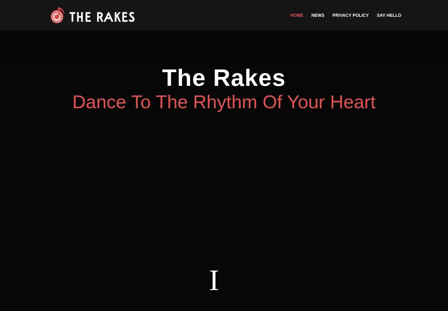 Screenshot of therakes.co.uk