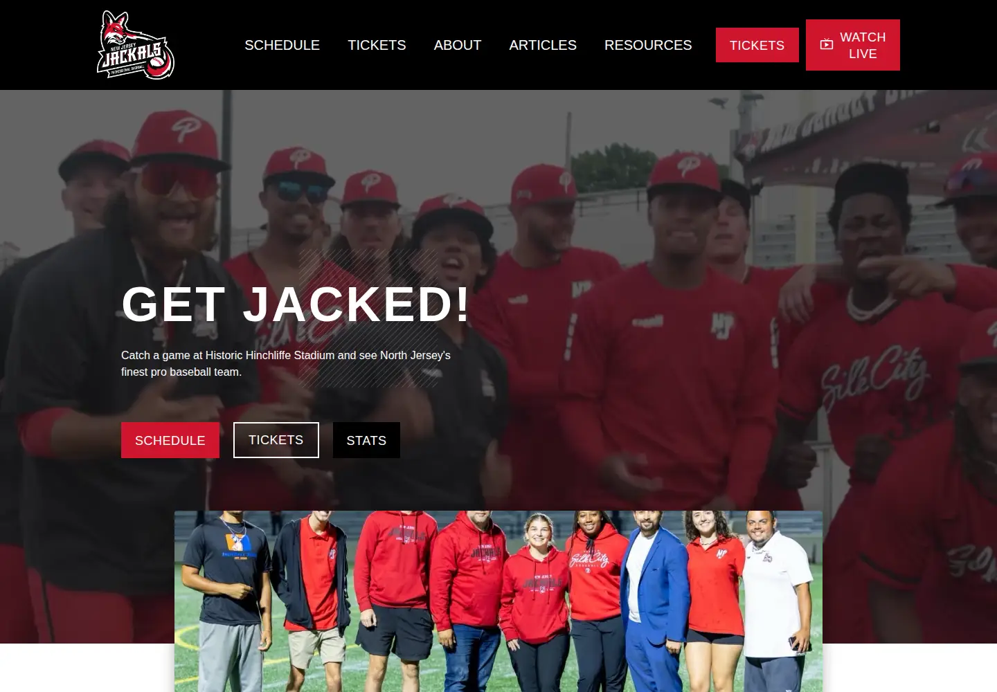 Screenshot of jackals.com
