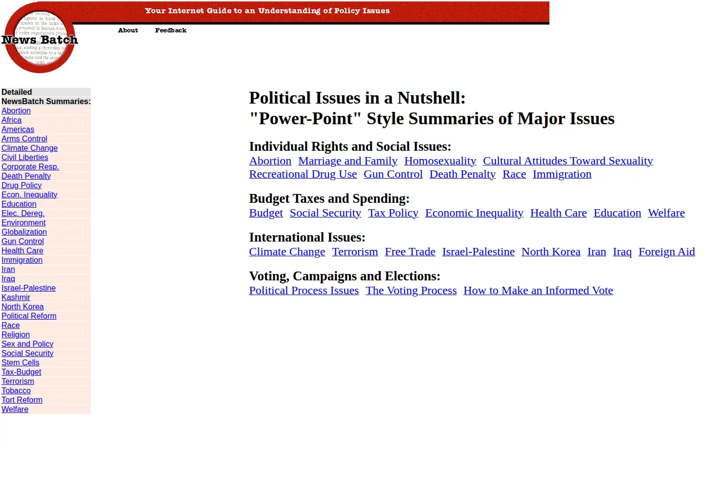 Captured homepage of newsbatch.com in the current scan