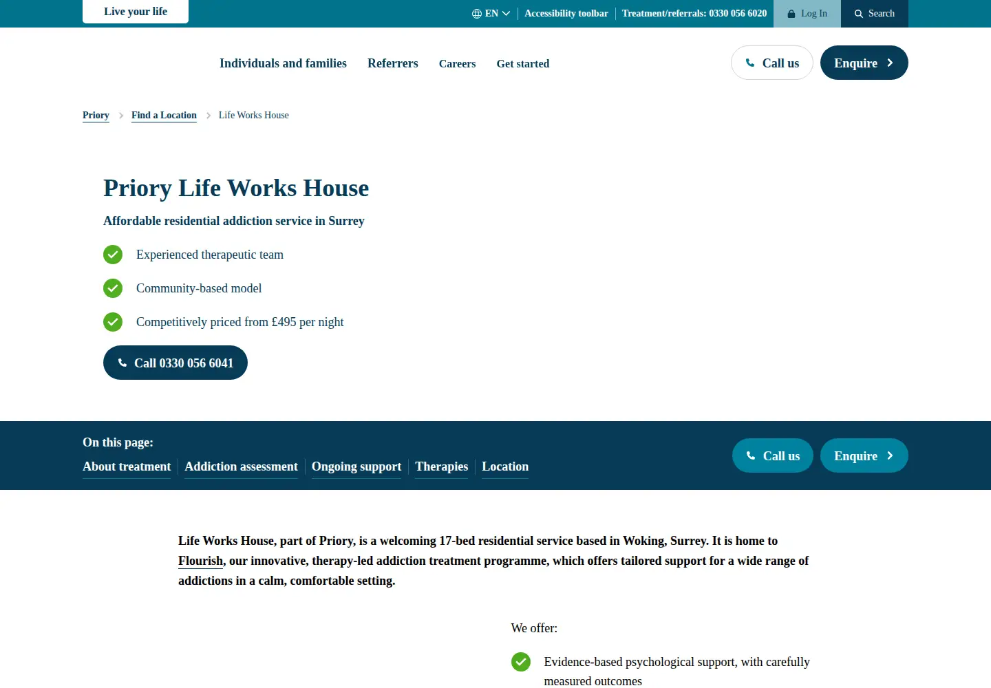 Screenshot of lifeworkscommunity.com