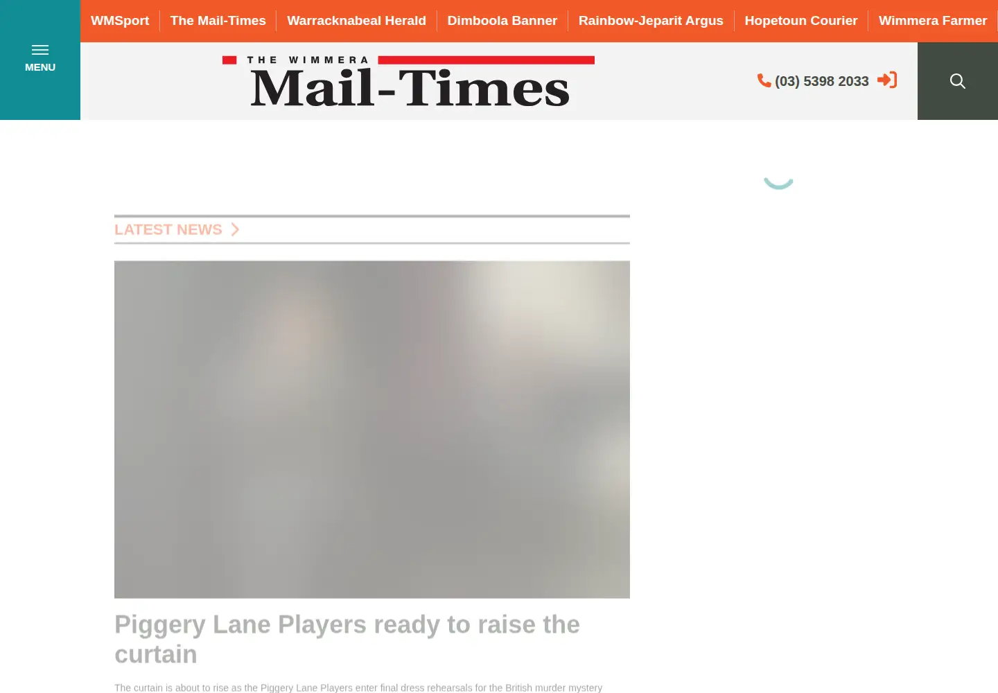 Screenshot of mailtimes.com.au