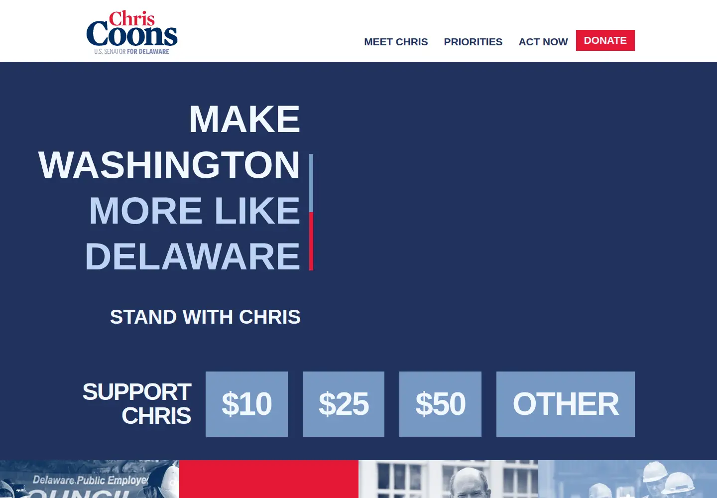 Screenshot of chriscoons.com