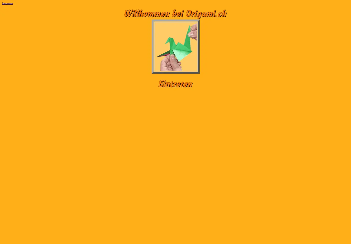 Screenshot of origami.ch