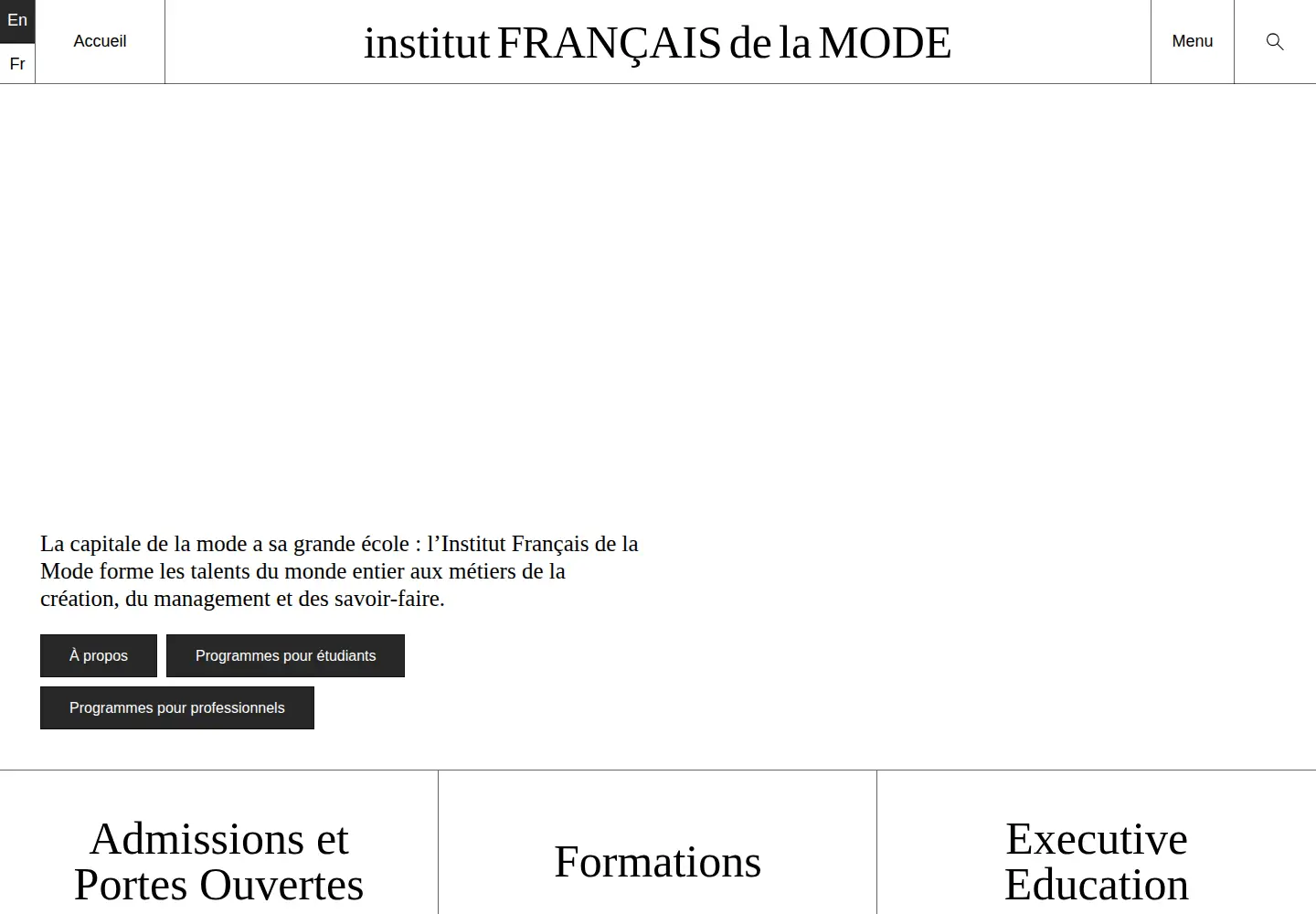 Screenshot of ifm-paris.com
