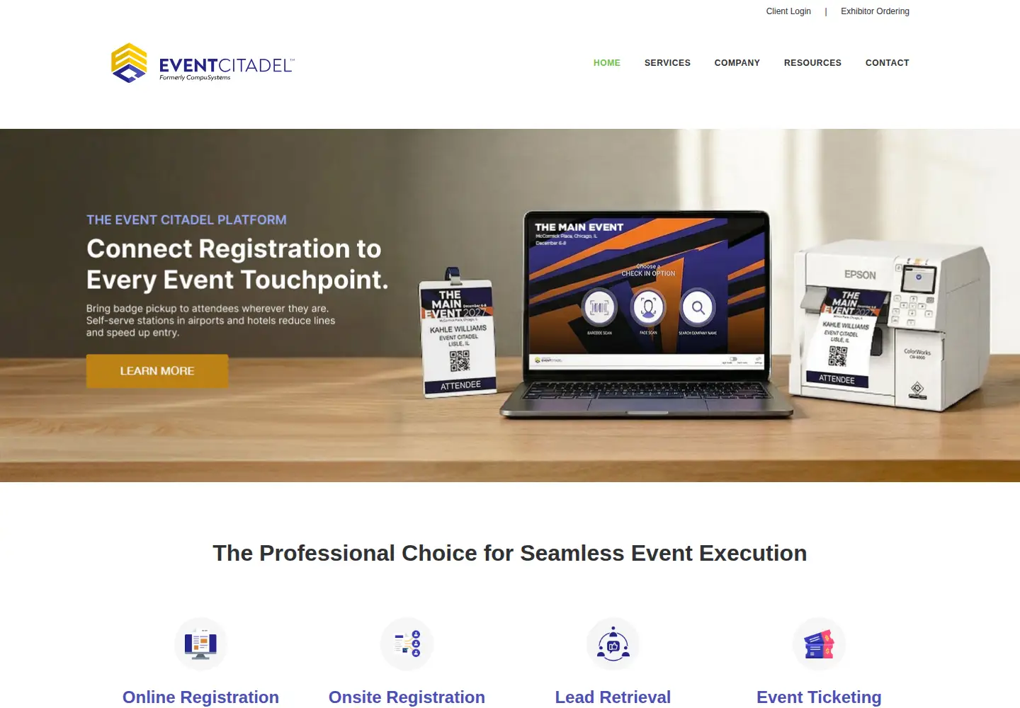 Screenshot of compusystems.com