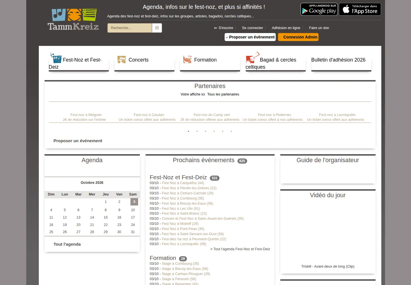 Screenshot of tamm-kreiz.bzh