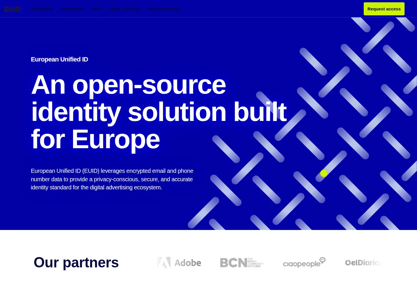 Screenshot of euid.eu