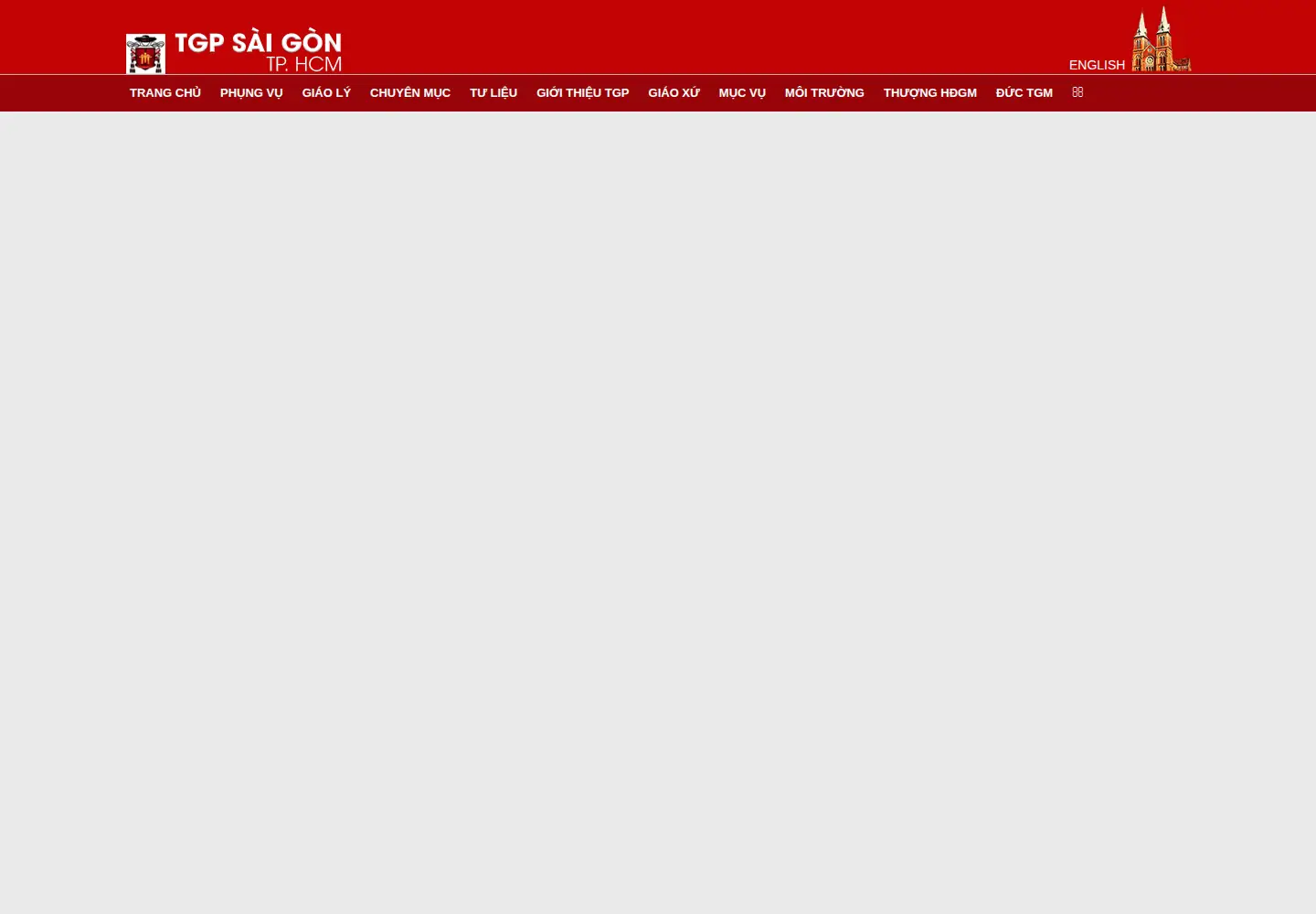 Screenshot of tgpsaigon.net