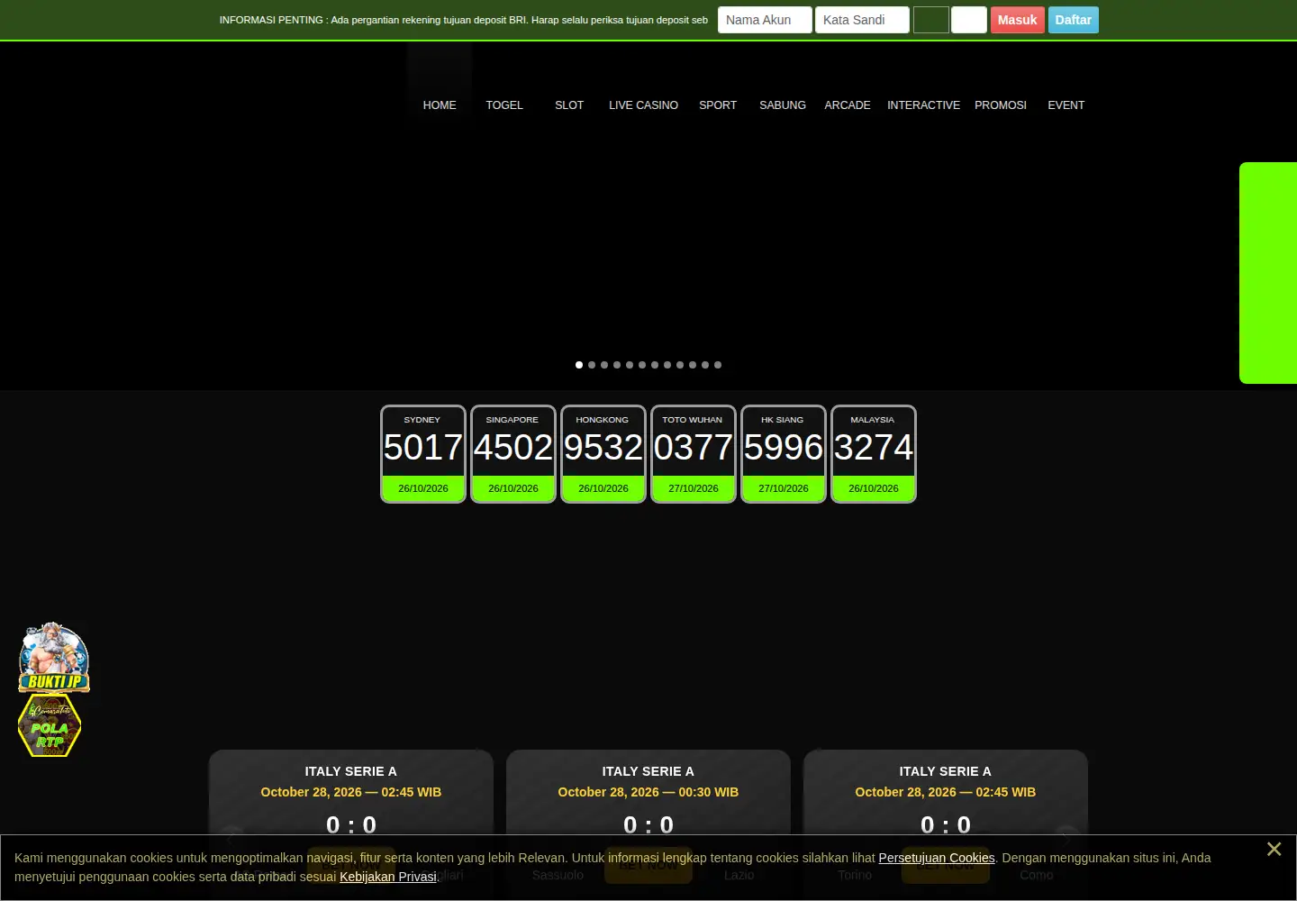 Screenshot of nationalparkcentralreservations.com