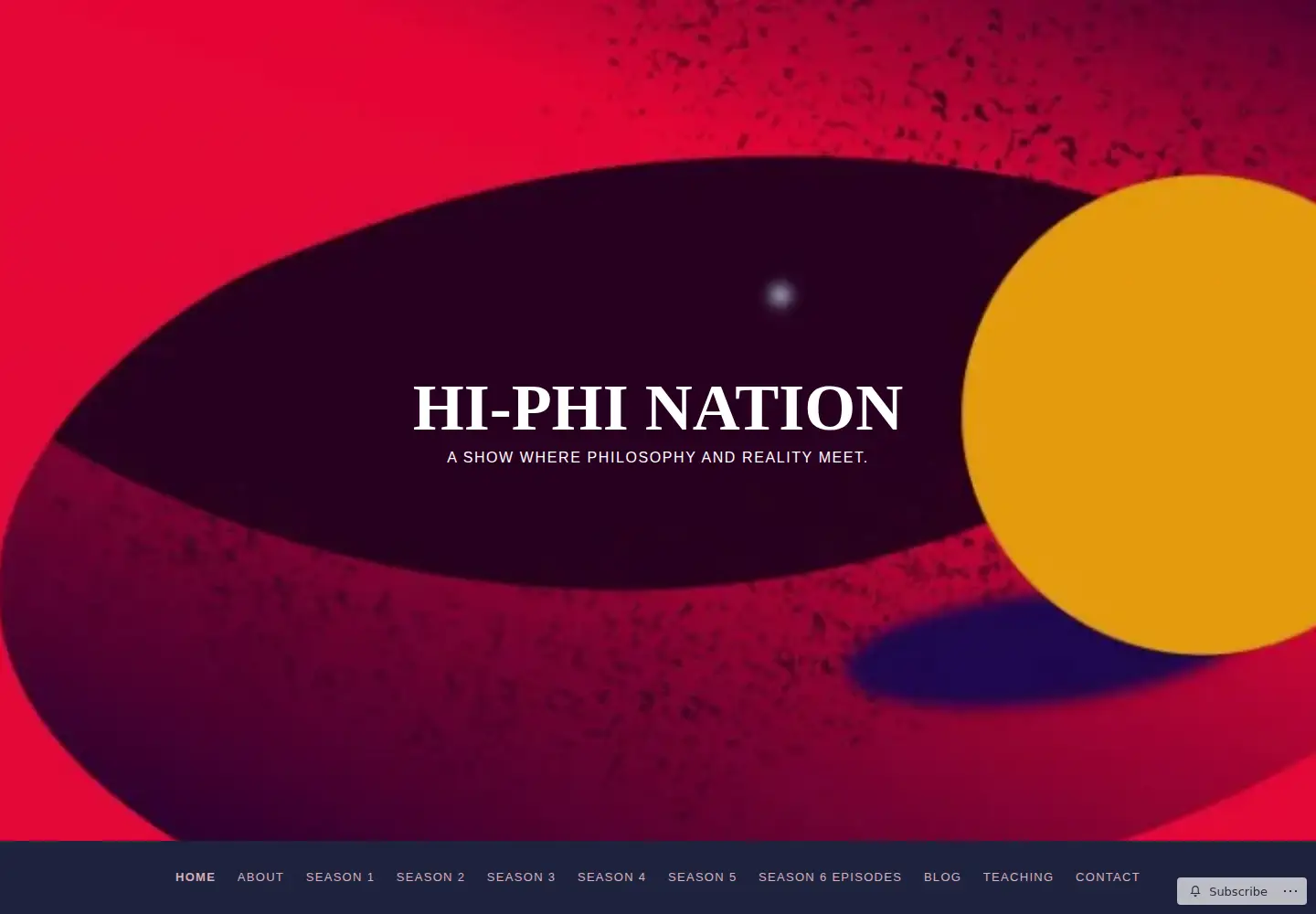 Screenshot of hiphination.org