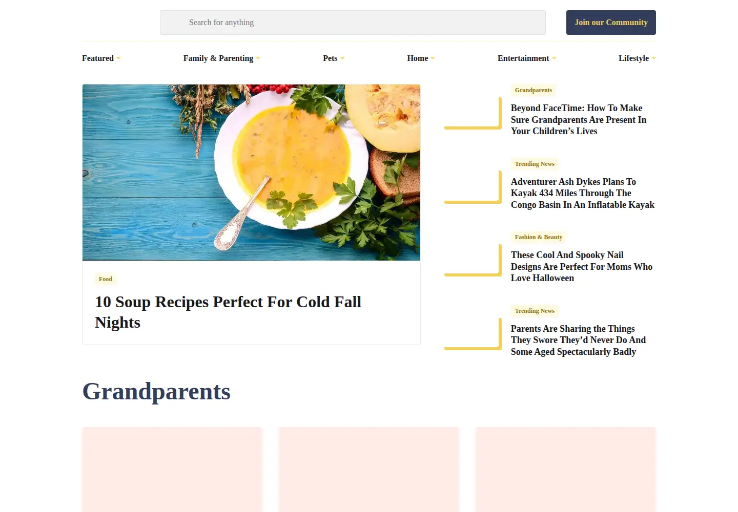 Screenshot of purpleclover.com