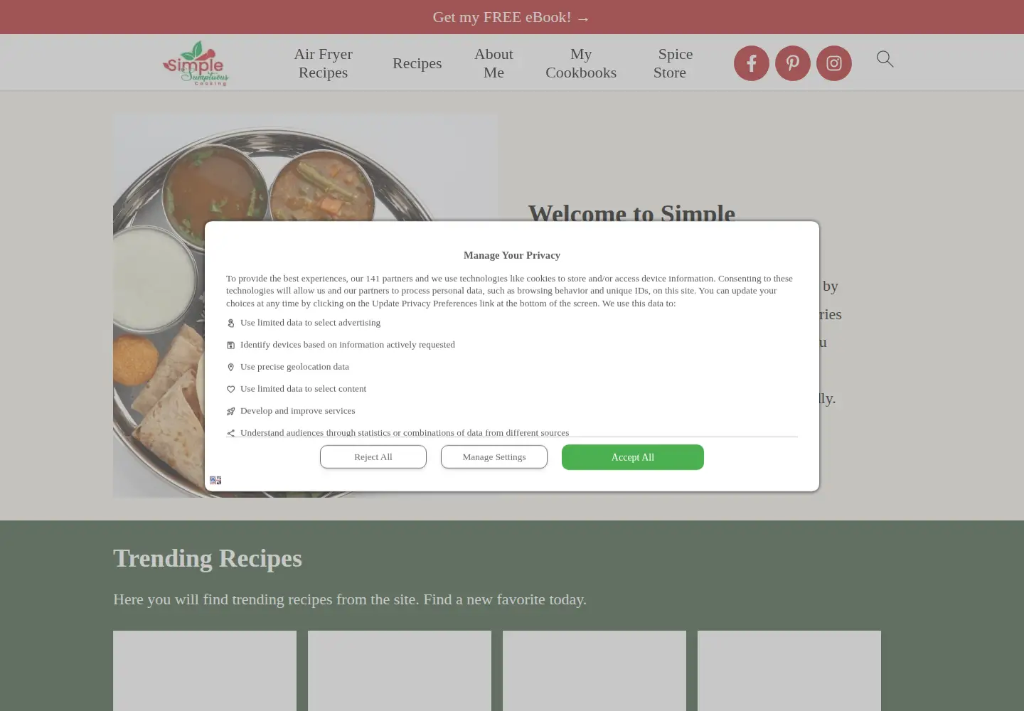 Screenshot of mrishtanna.com