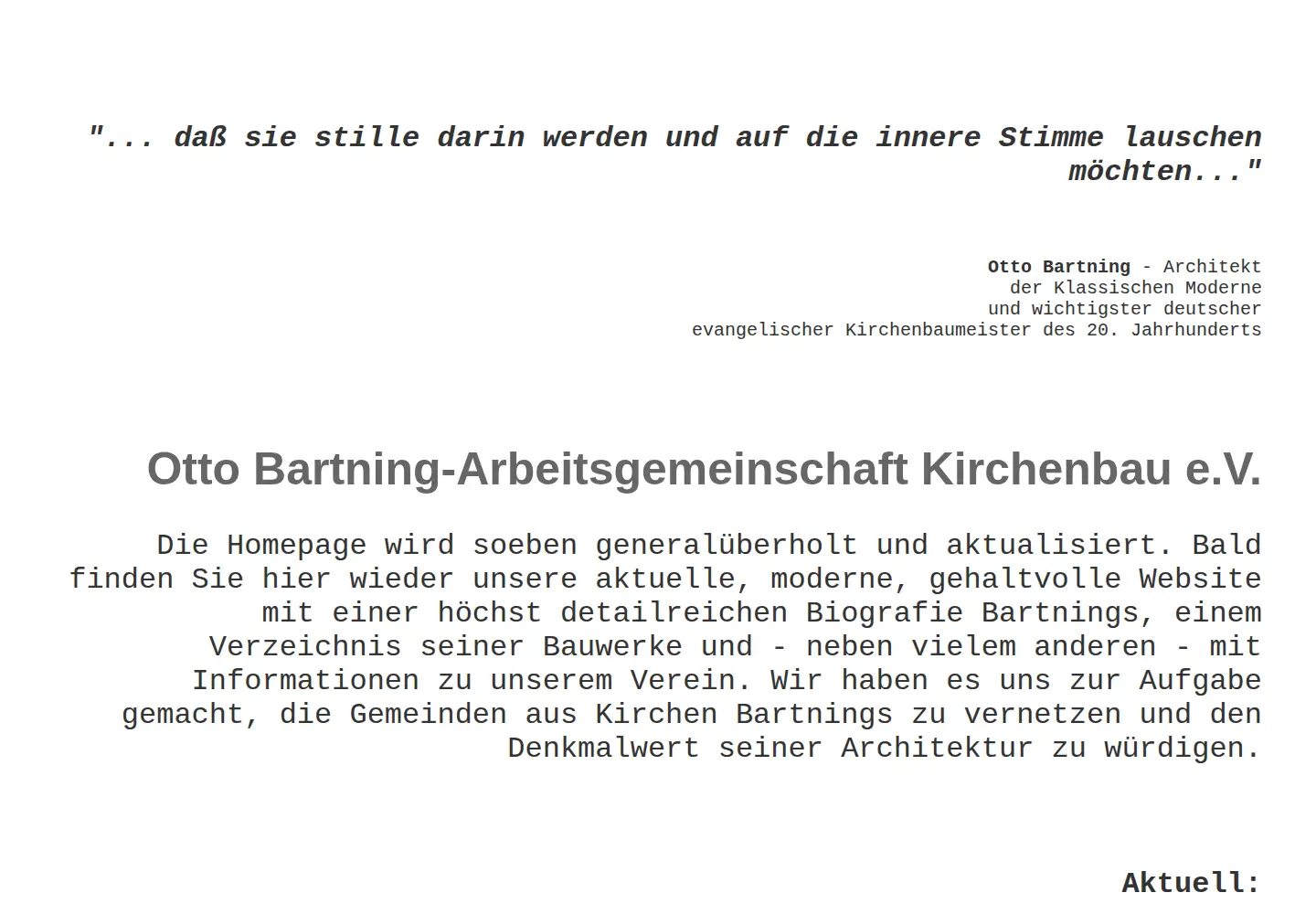 Screenshot of otto-bartning.de