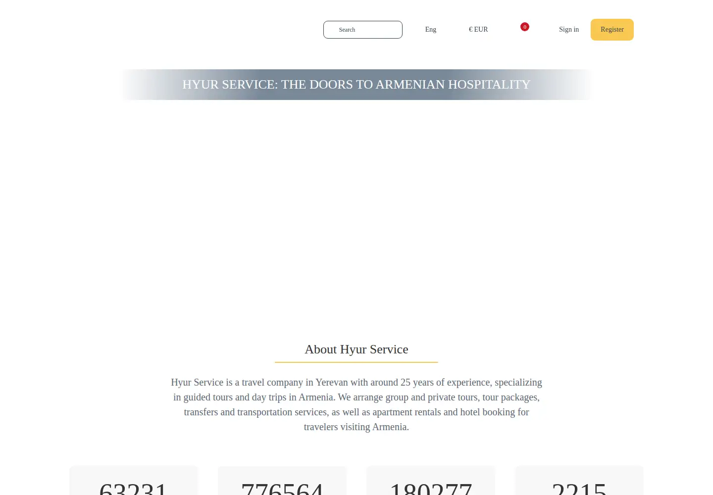 Screenshot of hyurservice.com