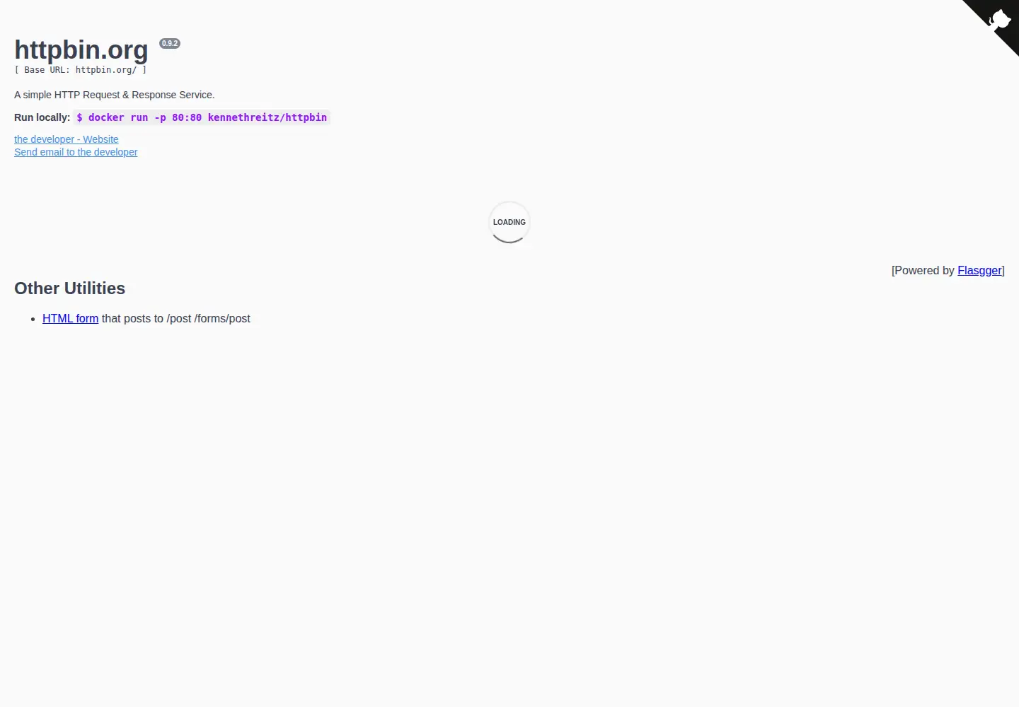 Screenshot of httpbin.org