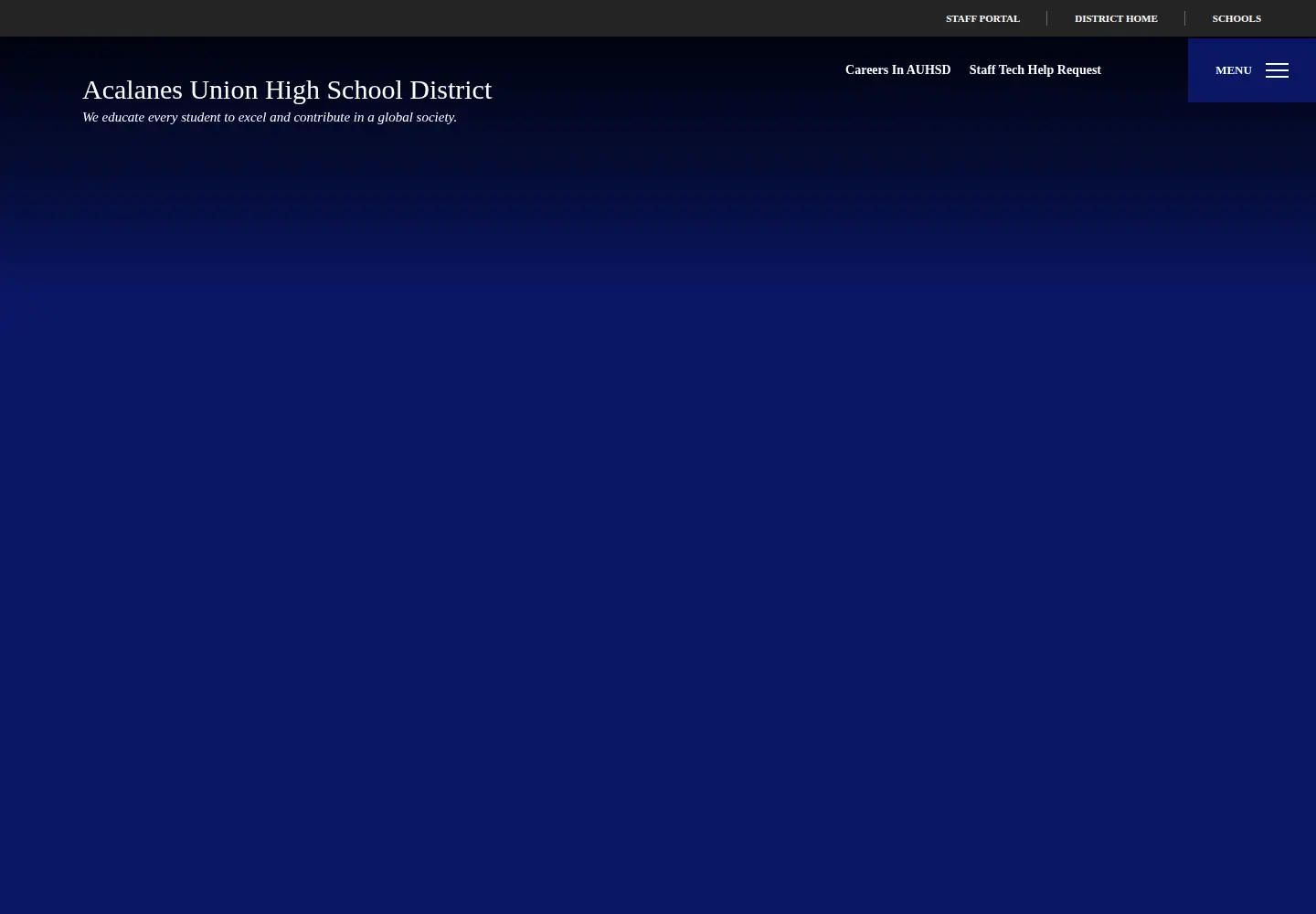 Screenshot of acalanes.k12.ca.us