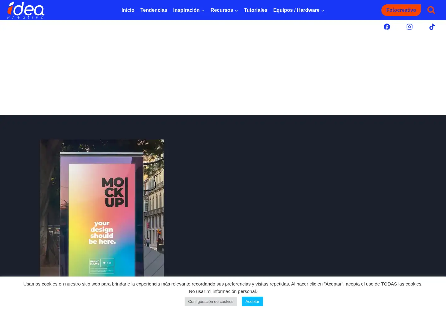 Screenshot of ideakreativa.net