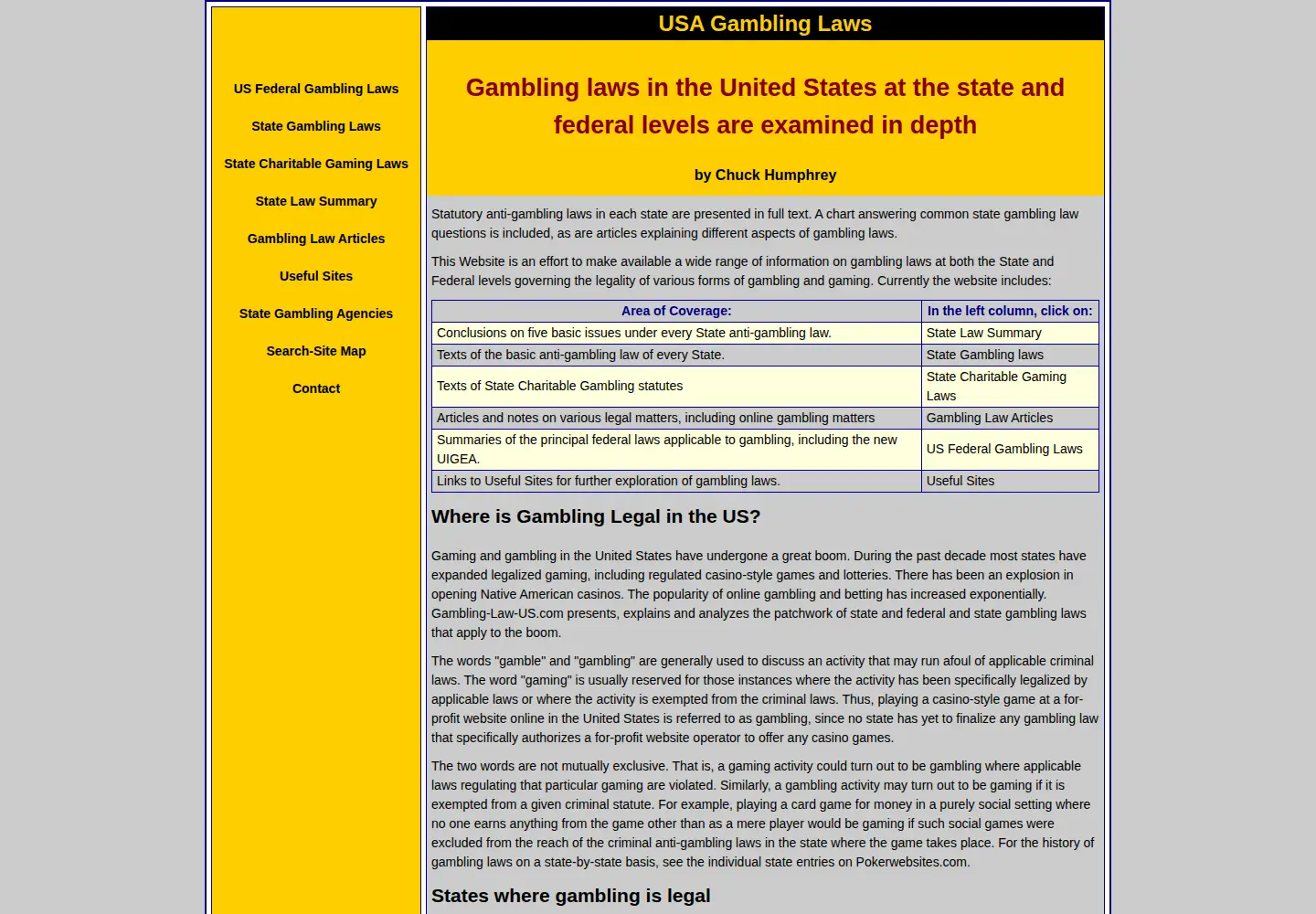 Screenshot of gambling-law-us.com