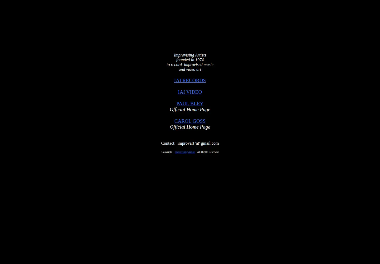 Screenshot of improvart.com