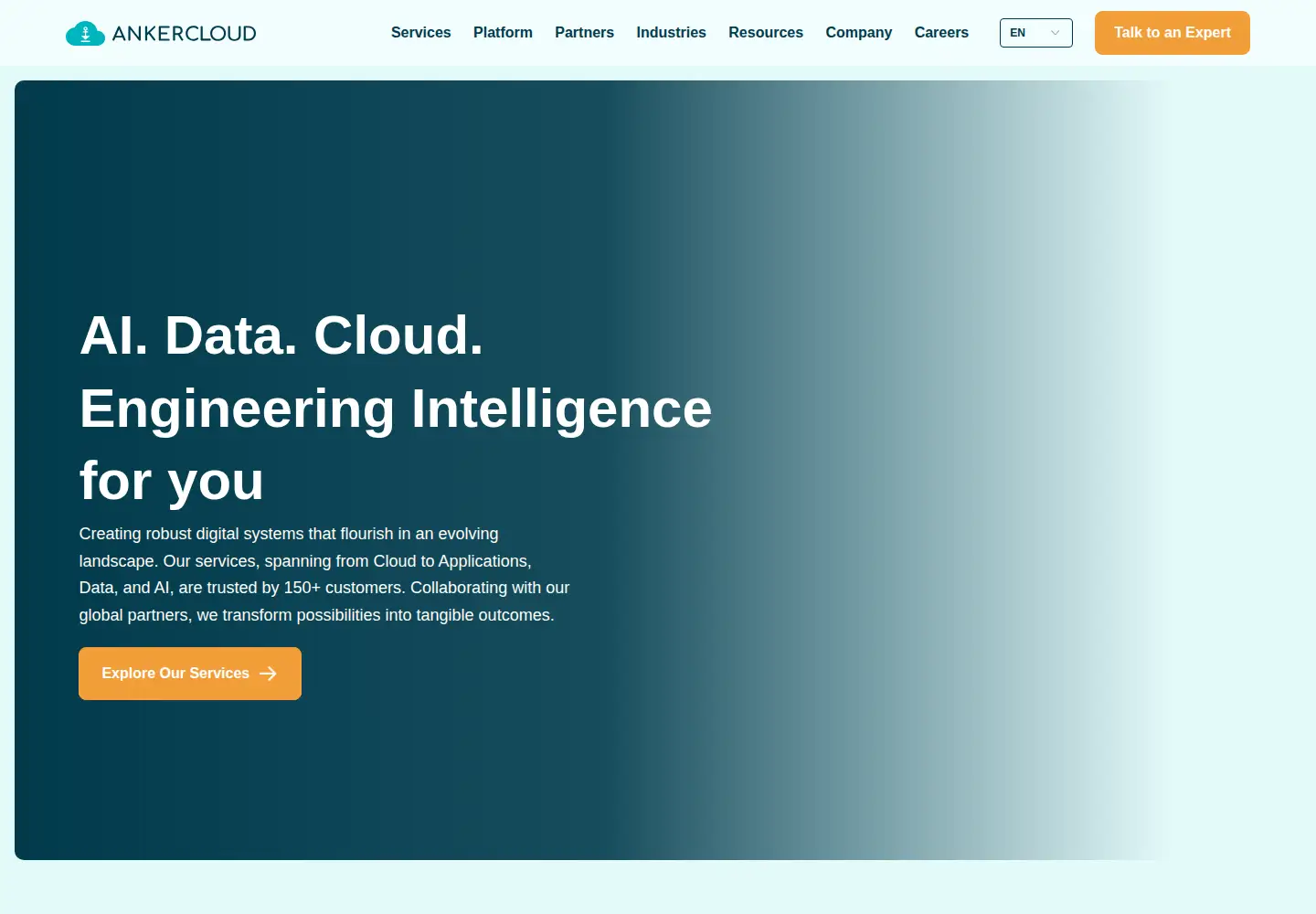 Screenshot of ankercloud.com