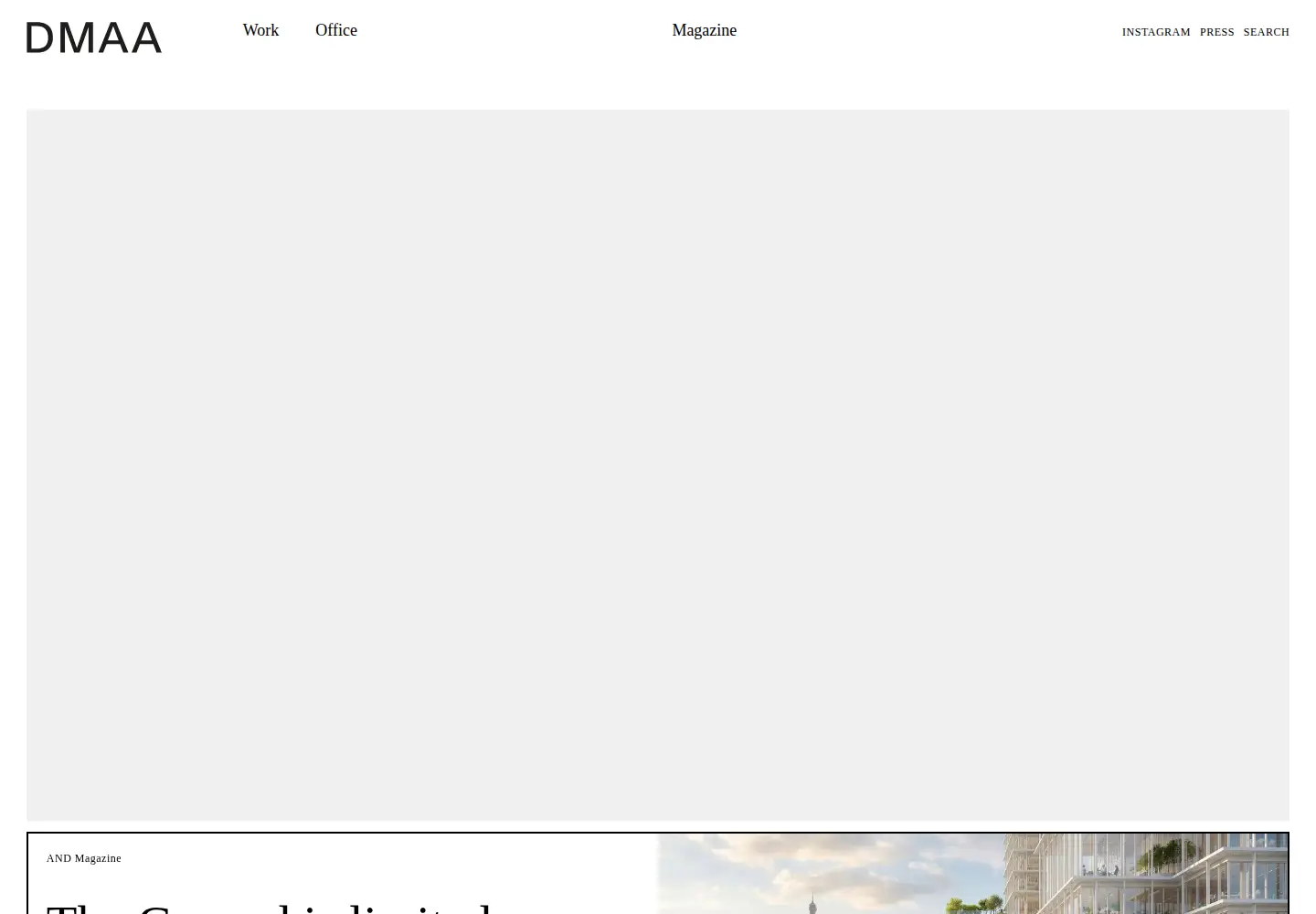Screenshot of dmaa.at