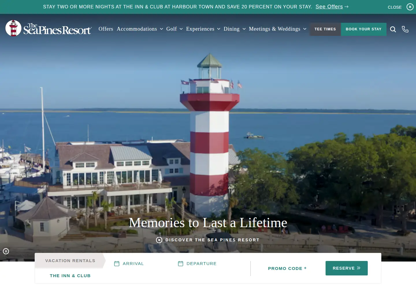 Screenshot of seapines.com