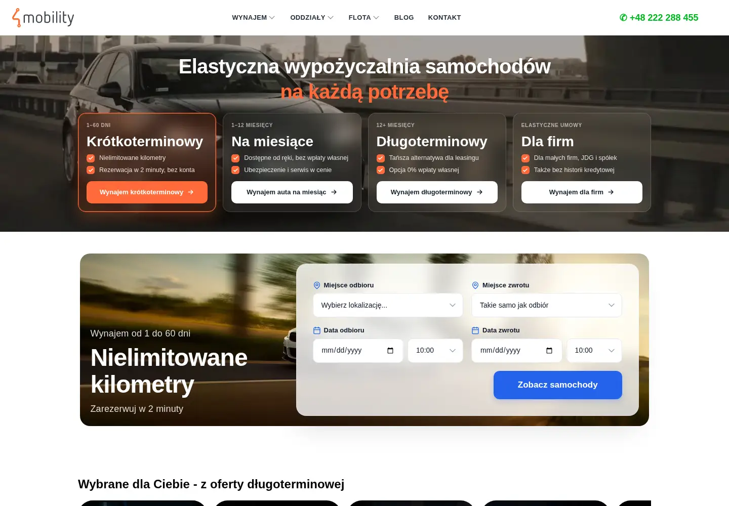 Screenshot of 4mobility.pl