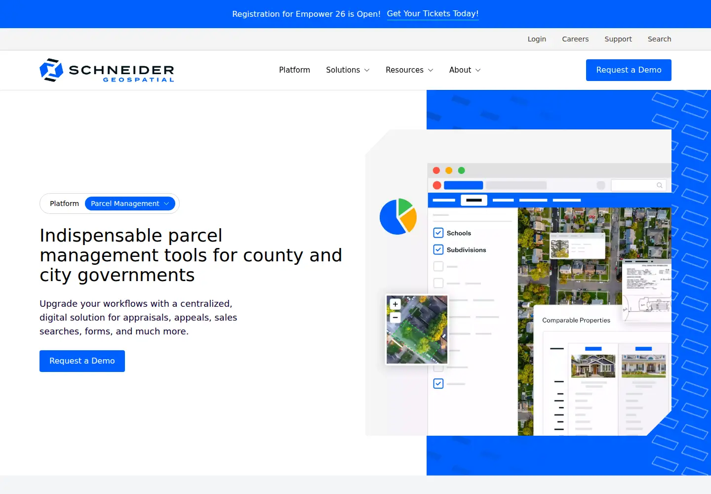 Screenshot of qpublic.net