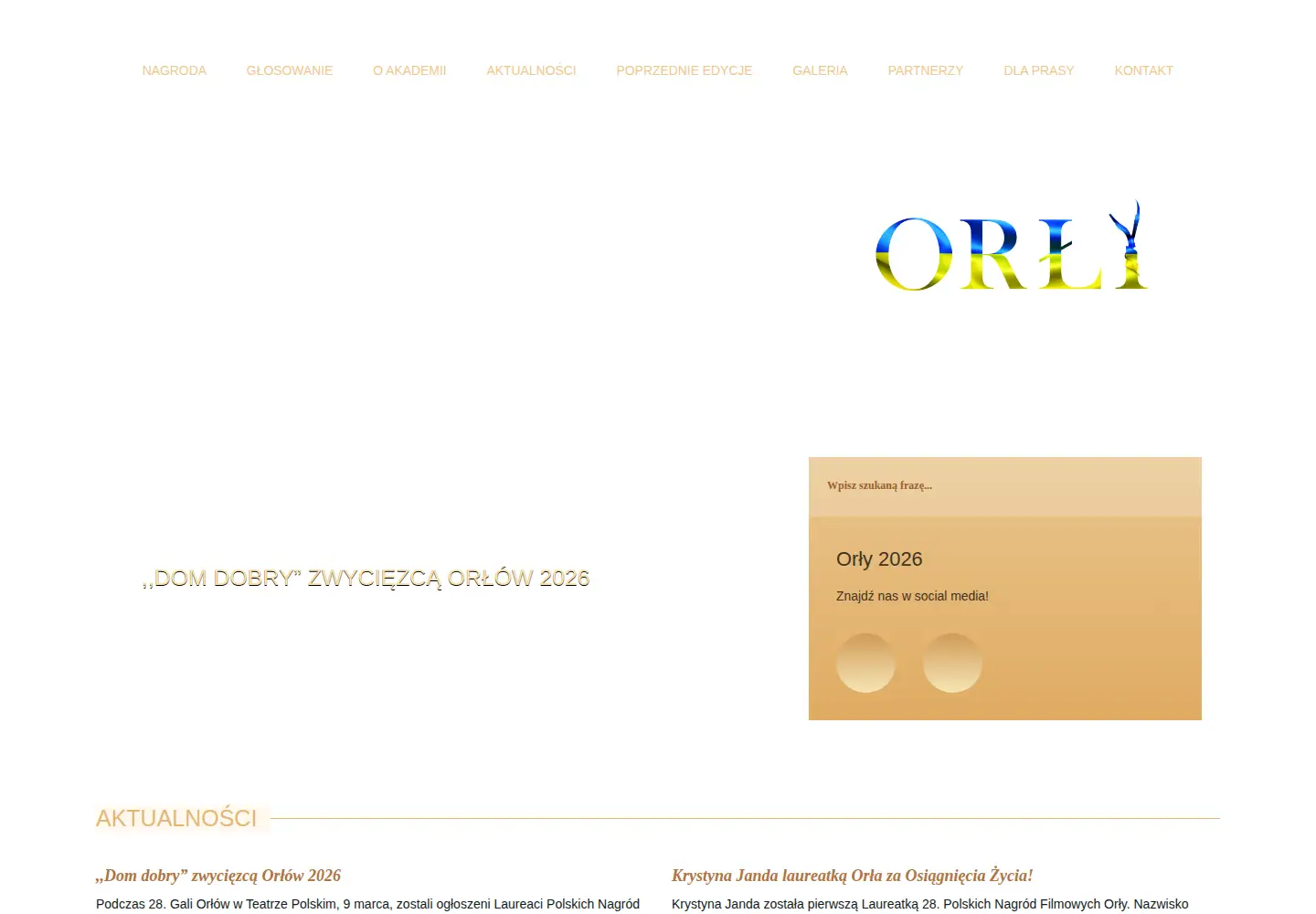 Screenshot of pnf.pl