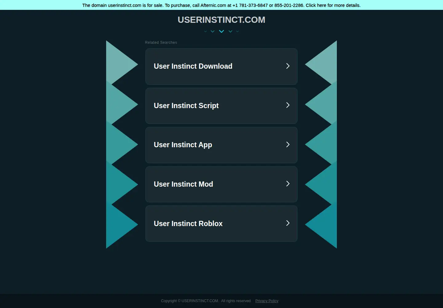 Screenshot of userinstinct.com