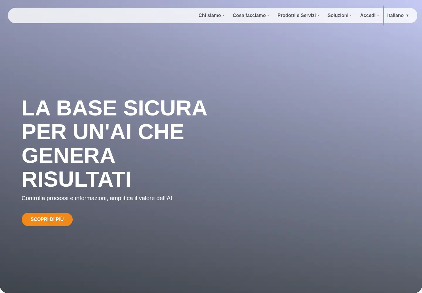 Captured homepage of arxivar.it in the current scan