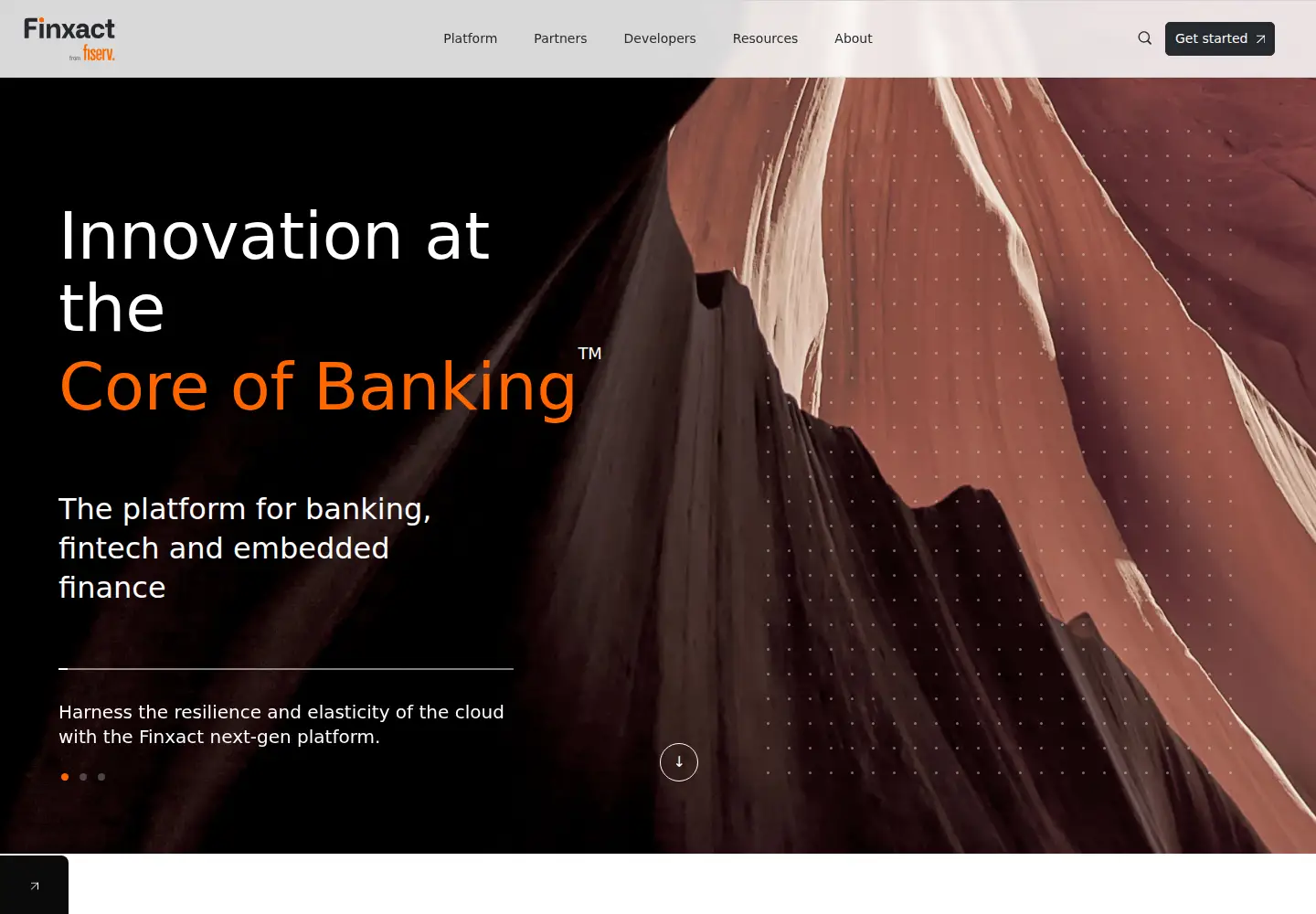 Screenshot of finxact.com