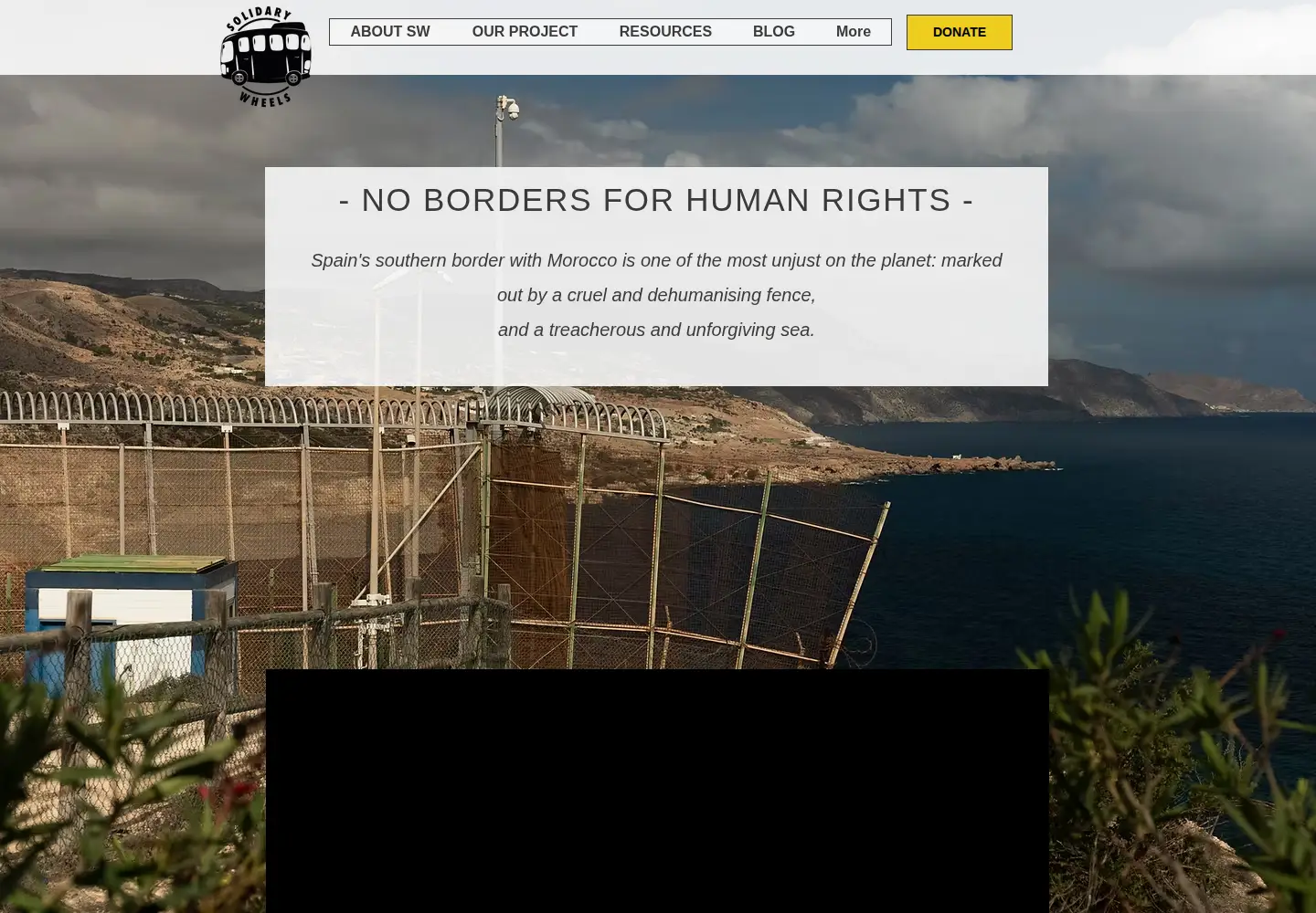 Captured homepage of solidarywheels.org in the current scan