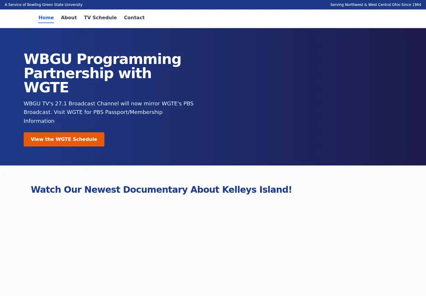 Screenshot of wbgu.org