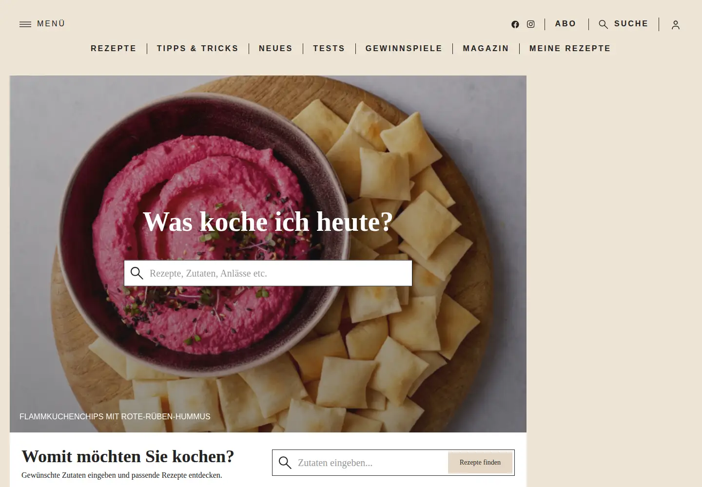 Screenshot of gusto.at