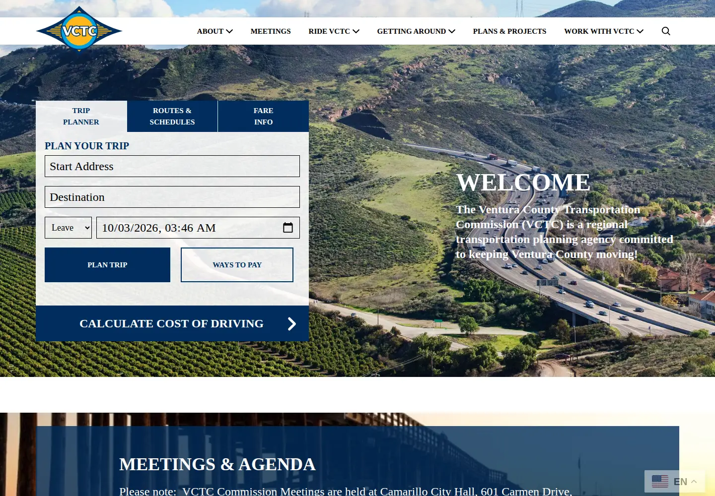 Screenshot of goventura.org