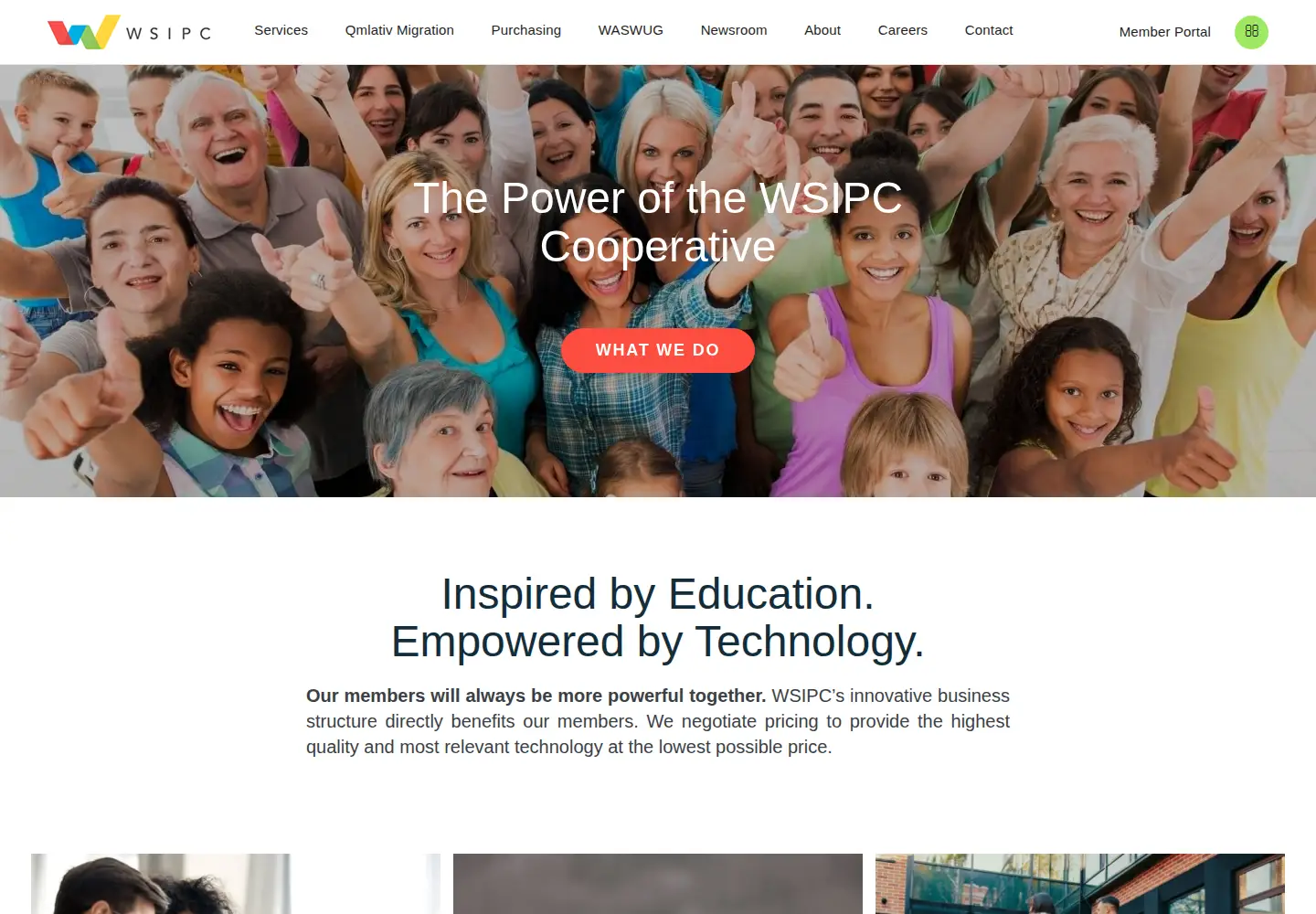 Screenshot of wsipc.org