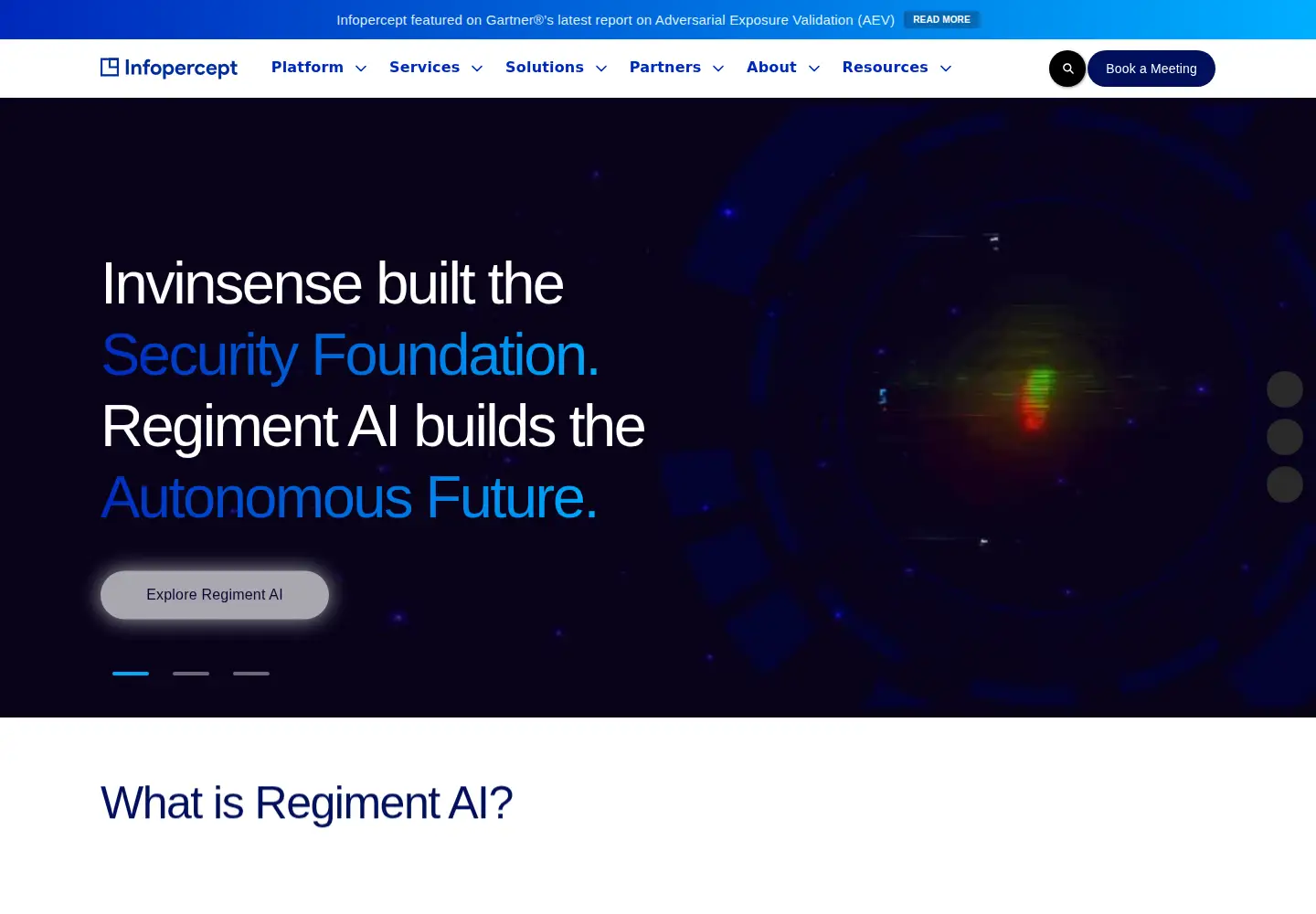 Screenshot of infopercept.com
