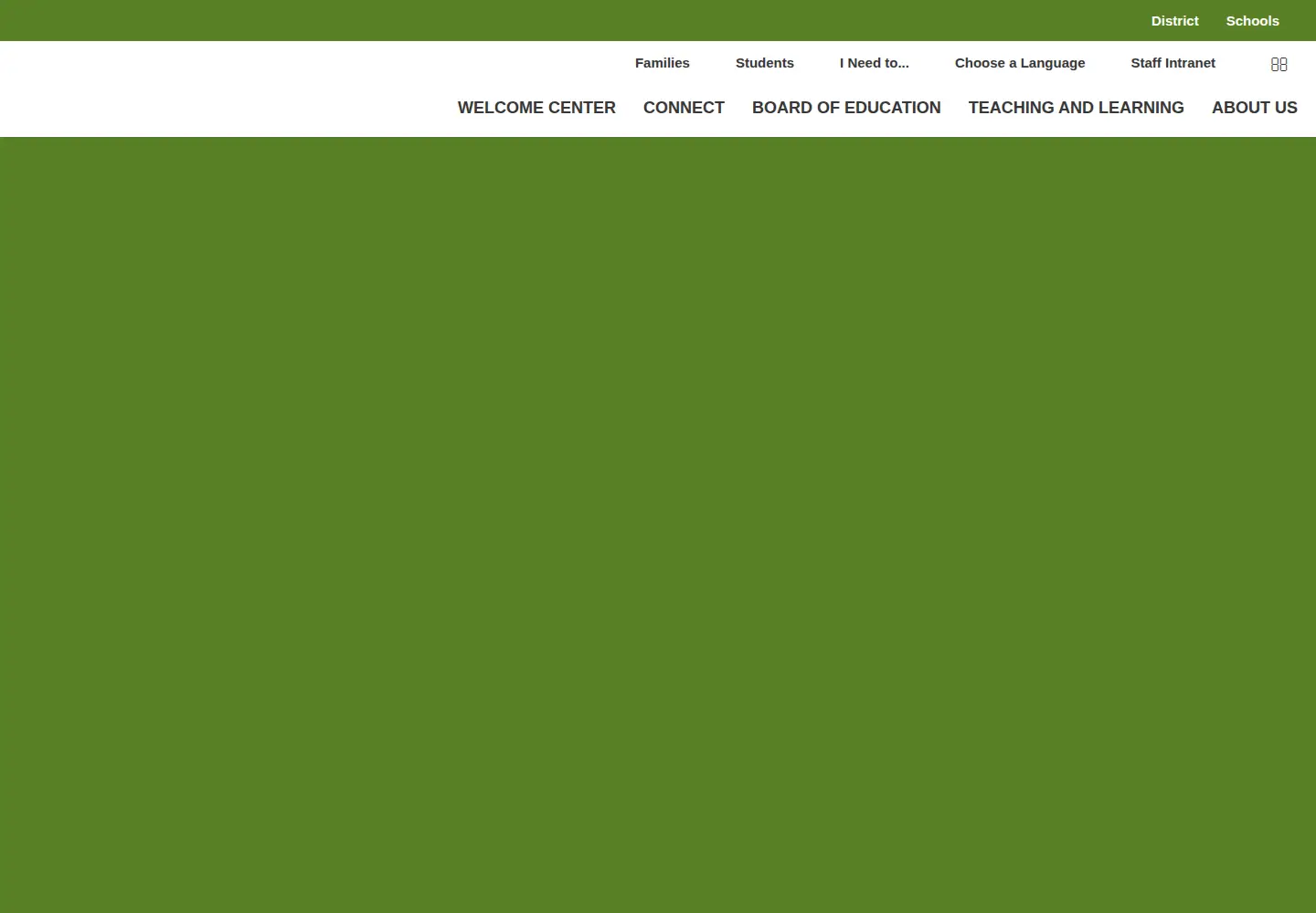 Captured homepage of stamfordpublicschools.org in the current scan