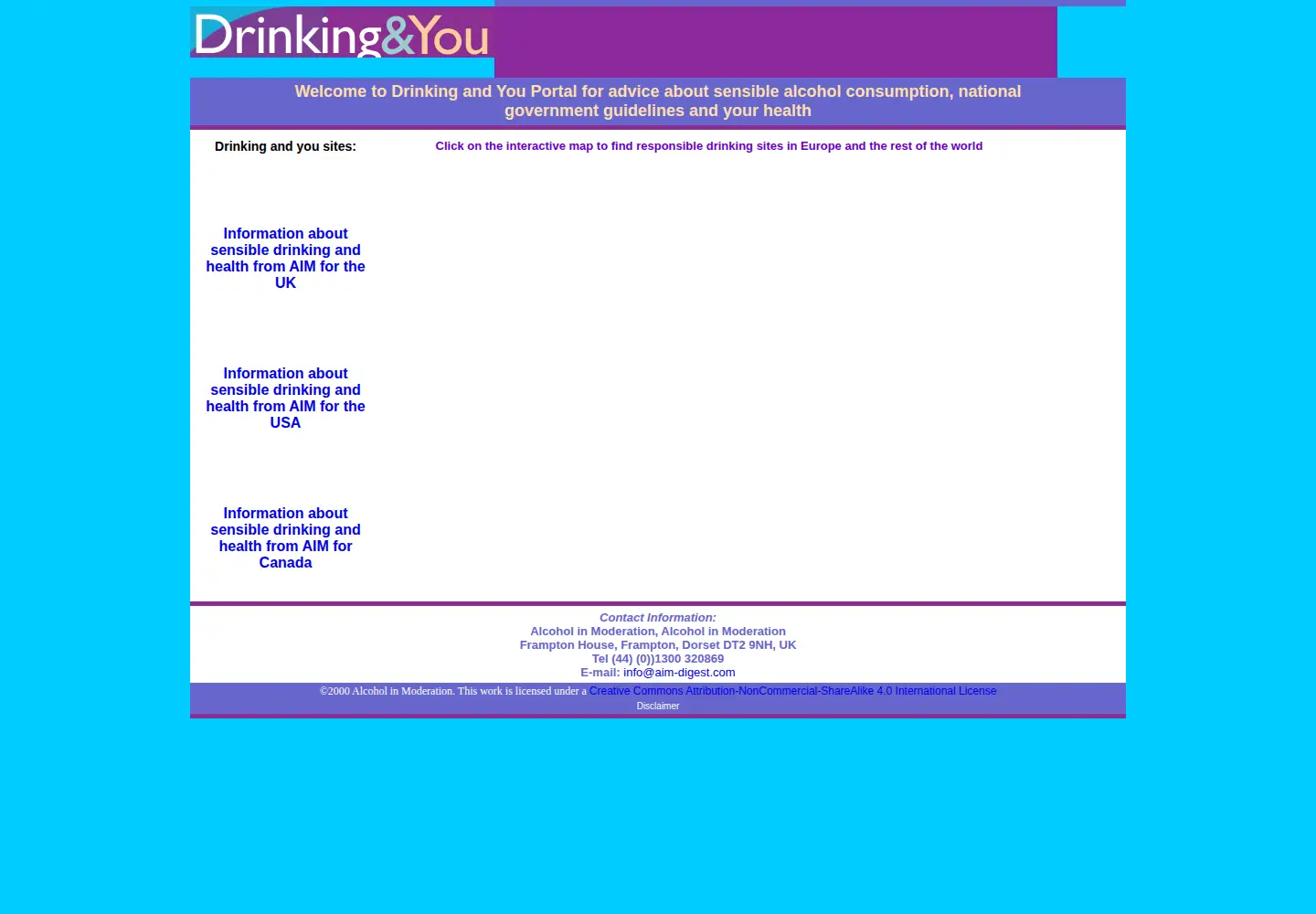 Screenshot of drinkingandyou.com
