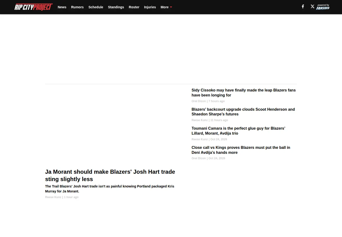 Screenshot of ripcityproject.com